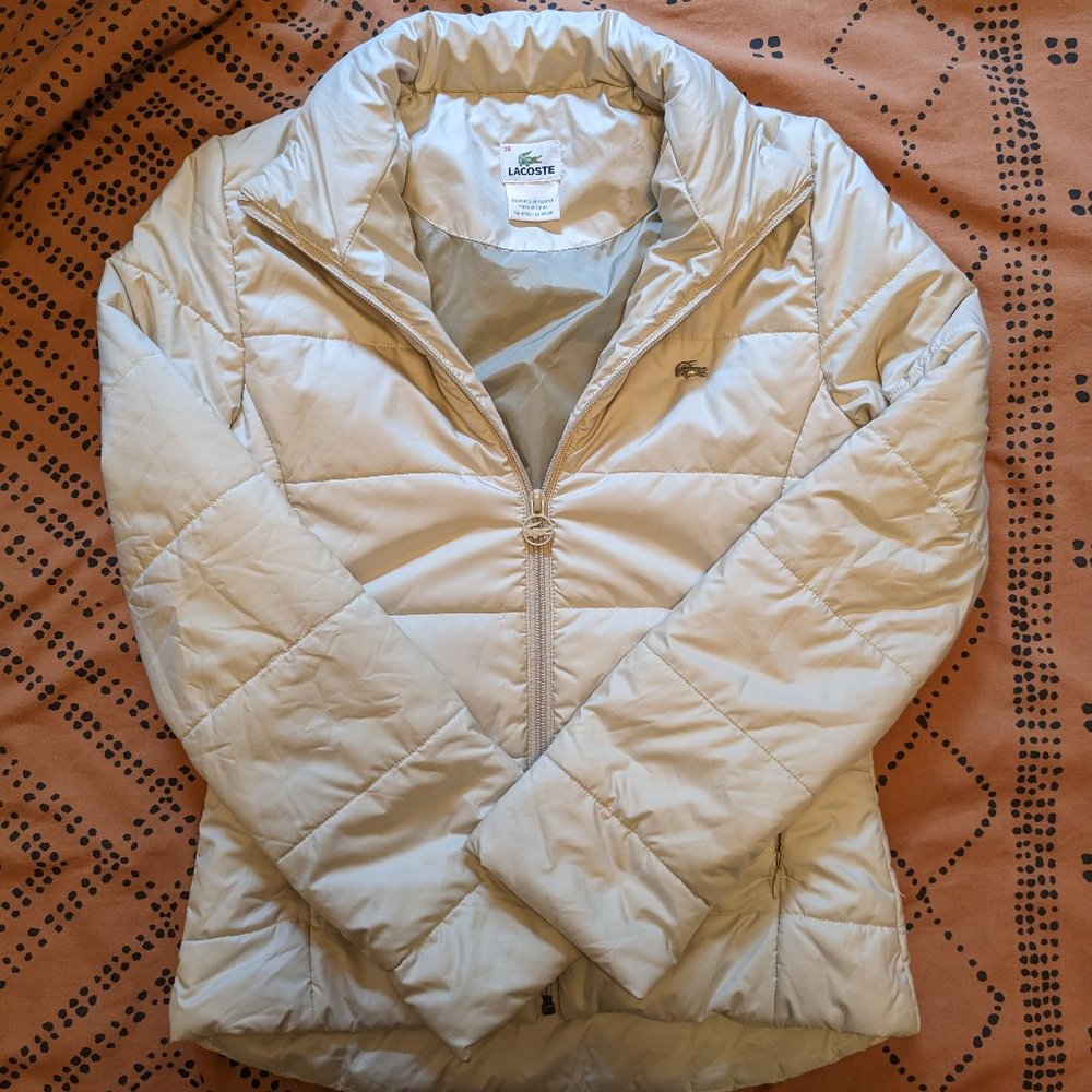 Lacoste Puffer Jacket Women's size Small / 36